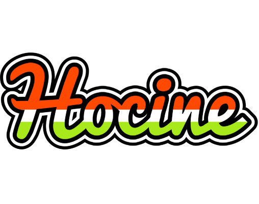 Hocine exotic logo