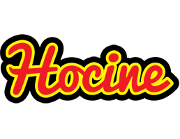 Hocine fireman logo