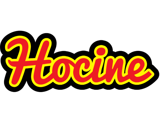 Hocine fireman logo