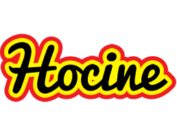 Hocine flaming logo