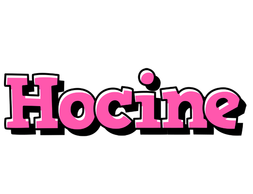Hocine girlish logo