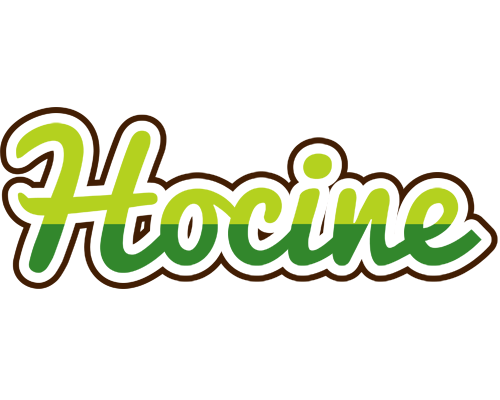Hocine golfing logo