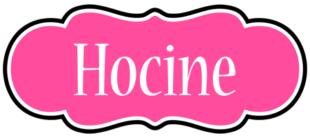 Hocine invitation logo
