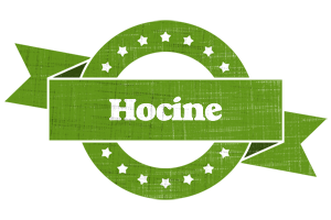 Hocine natural logo