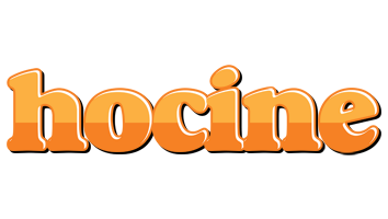 Hocine orange logo