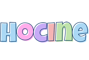 Hocine pastel logo