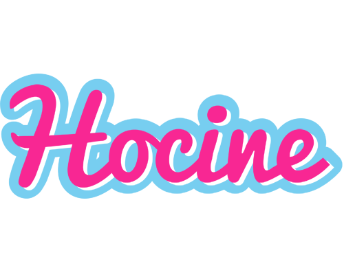 Hocine popstar logo