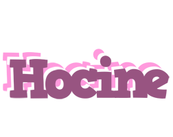 Hocine relaxing logo