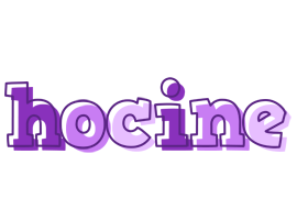 Hocine sensual logo