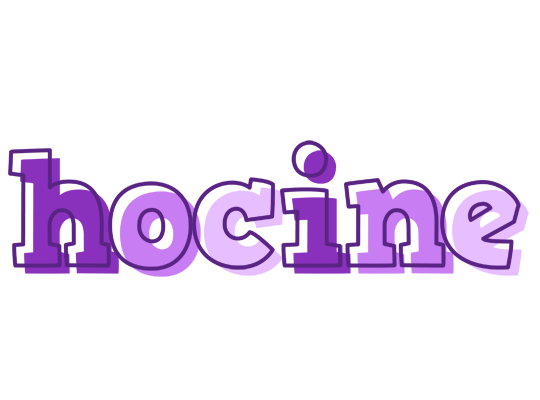 Hocine sensual logo