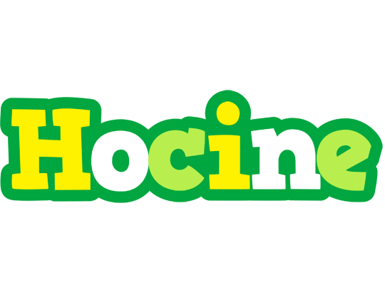 Hocine soccer logo