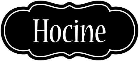 Hocine welcome logo