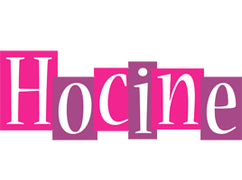 Hocine whine logo
