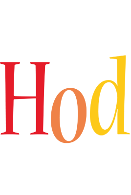 Hod birthday logo