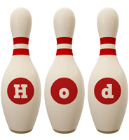 Hod bowling-pin logo