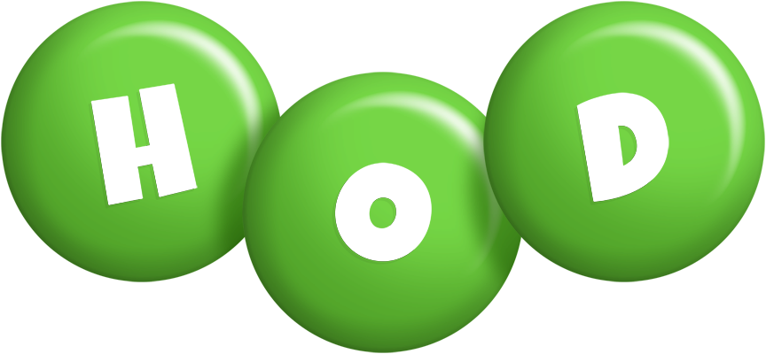 Hod candy-green logo