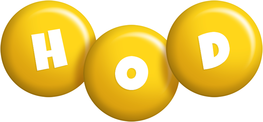 Hod candy-yellow logo