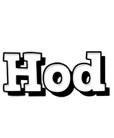 Hod snowing logo