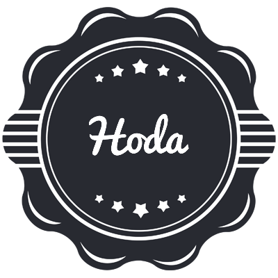 Hoda badge logo
