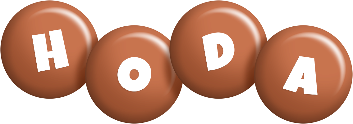 Hoda candy-brown logo