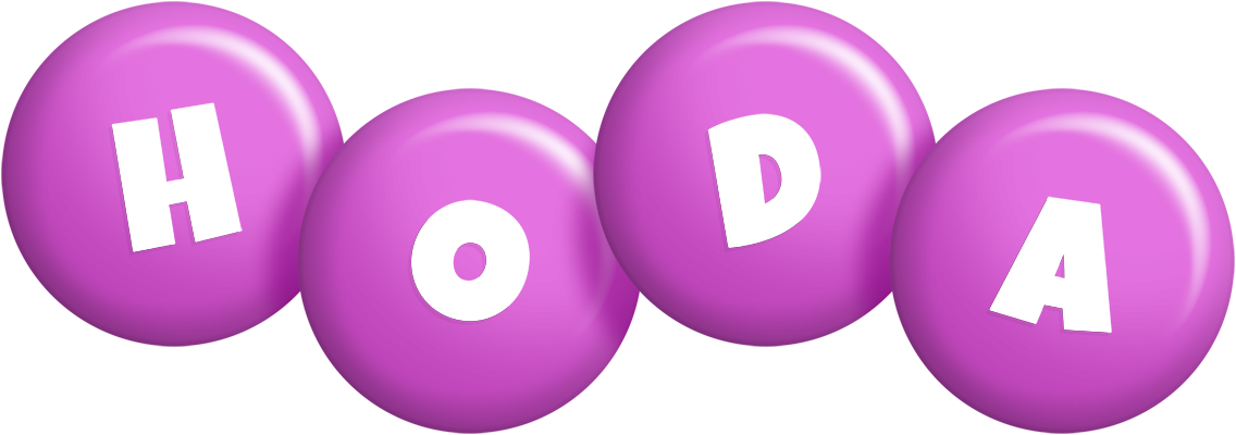 Hoda candy-purple logo