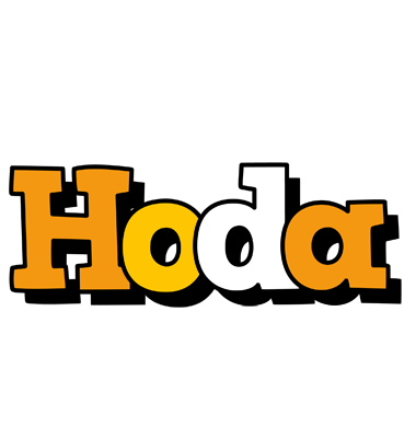 Hoda cartoon logo