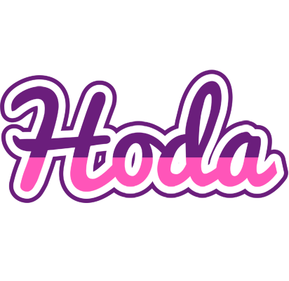 Hoda cheerful logo