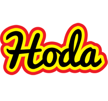 Hoda flaming logo