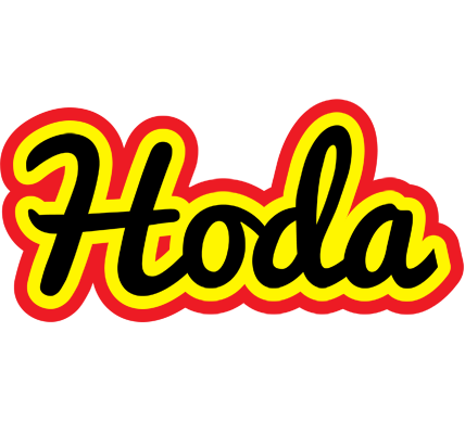 Hoda flaming logo
