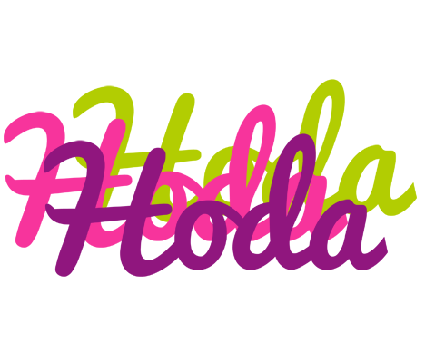 Hoda flowers logo