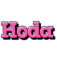 Hoda girlish logo