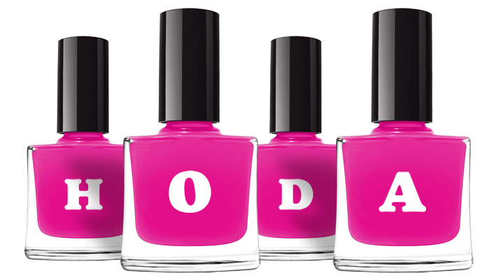 Hoda nails logo