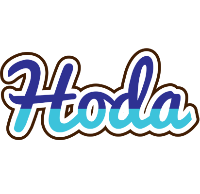 Hoda raining logo