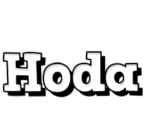 Hoda snowing logo