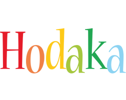 Hodaka birthday logo