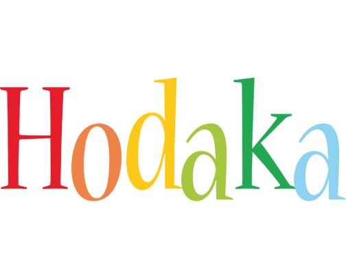 Hodaka birthday logo