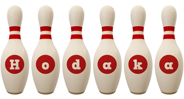 Hodaka bowling-pin logo