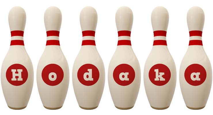 Hodaka bowling-pin logo