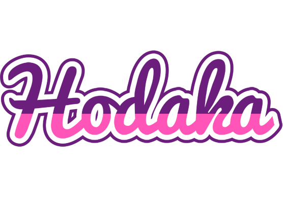 Hodaka cheerful logo