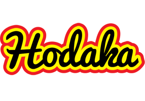 Hodaka flaming logo