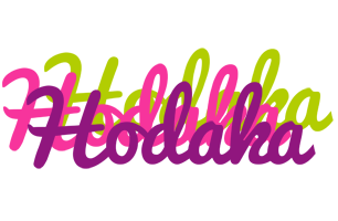 Hodaka flowers logo