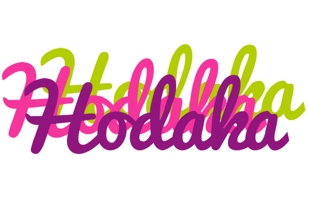 Hodaka flowers logo