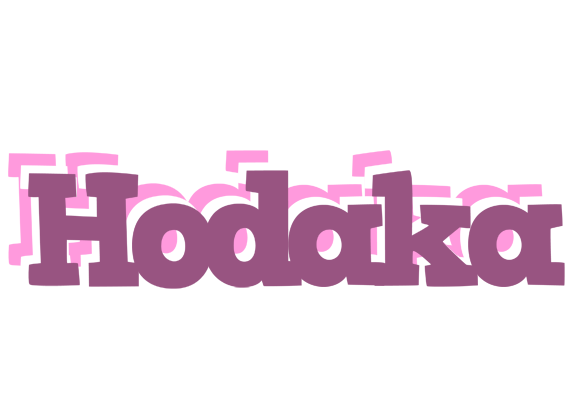 Hodaka relaxing logo