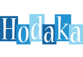 Hodaka winter logo