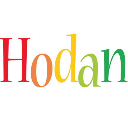Hodan birthday logo