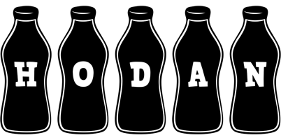 Hodan bottle logo