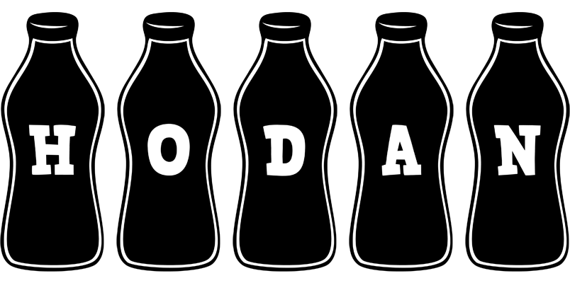 Hodan bottle logo