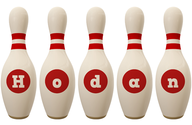 Hodan bowling-pin logo