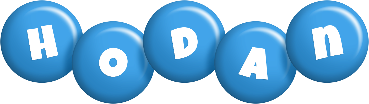 Hodan candy-blue logo