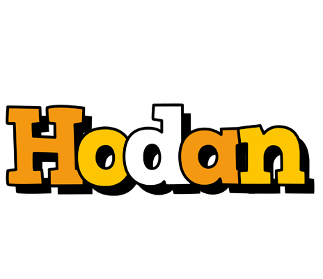 Hodan cartoon logo